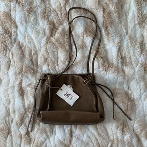 HOBO Bolero Crossbody Graystone Genuine Leather